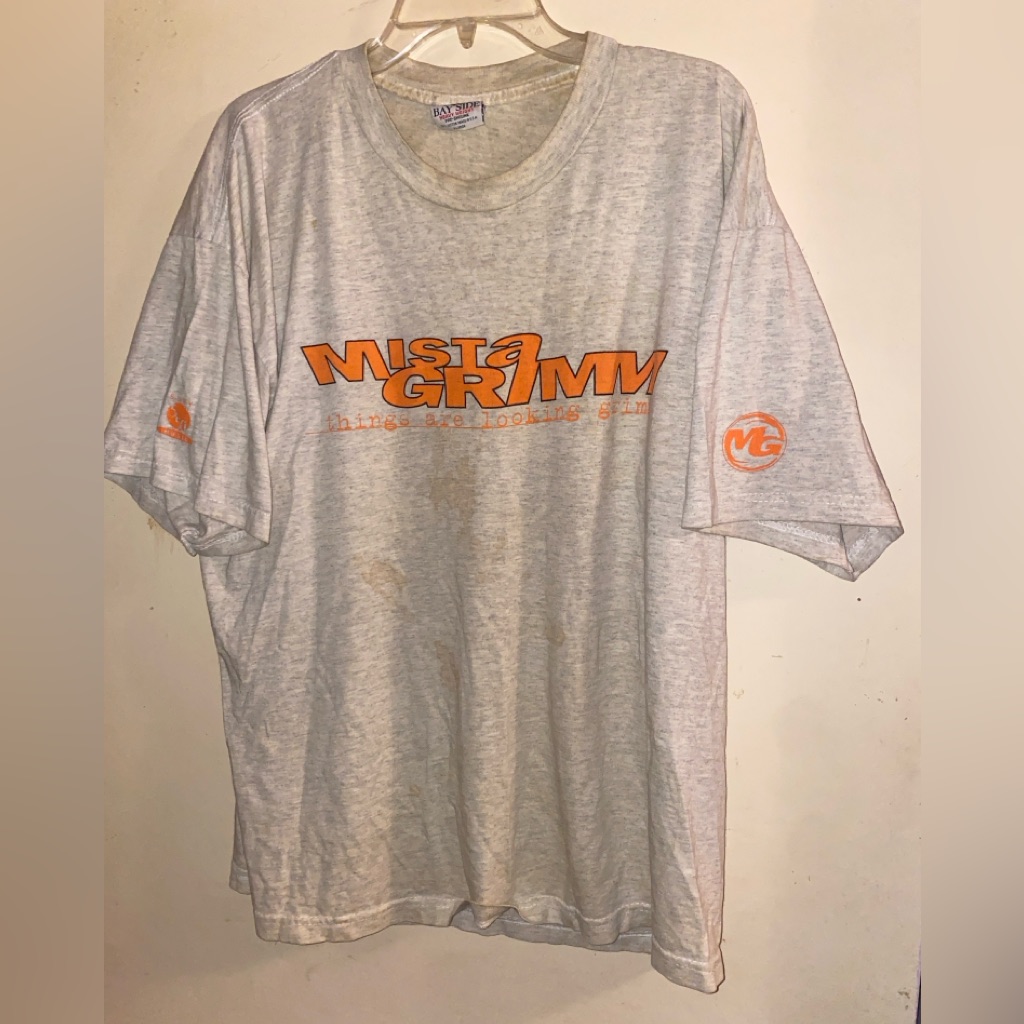 Mista Grimm Things Are Looking Grimm Tshirt Size Xl Used